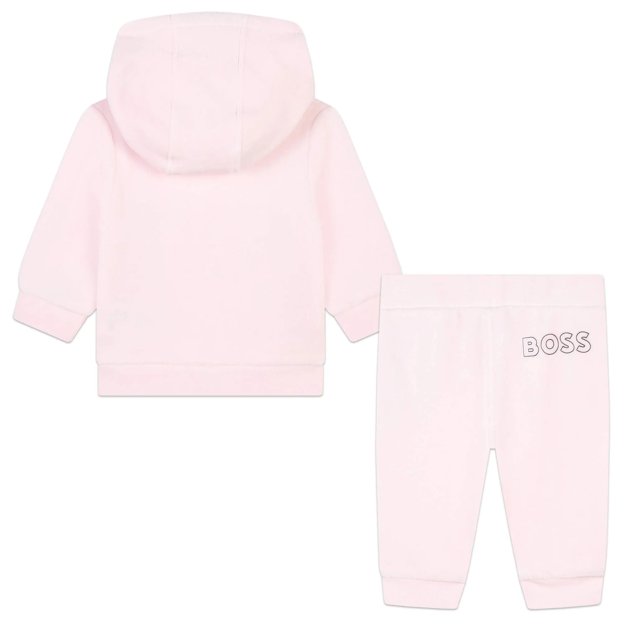 Hugo Boss Baby Girls Pink Tracksuit
