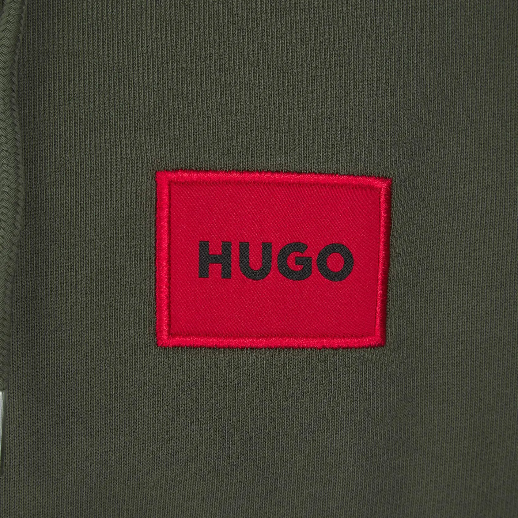 HUGO DAPLE212 FRENCH TERRY ZIP HOODIE
