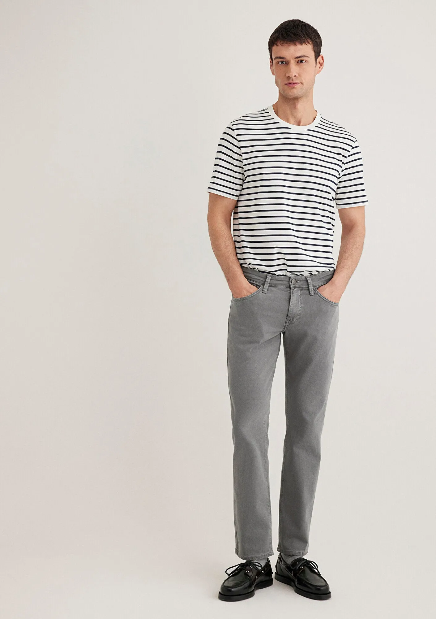 Hunter Pewter Comfort Gabardine Pants