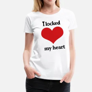 I Locked My Heart I Found The Key Lovers Couple Tshirt Summer Casual Tshirt Couple Tops