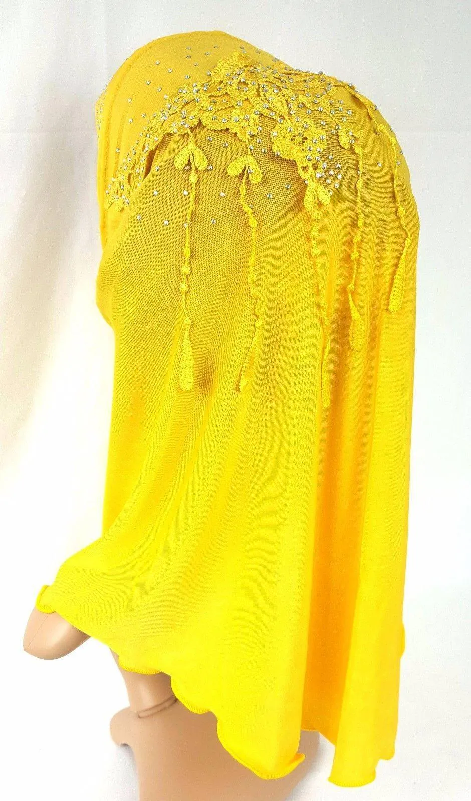 Ice Silk Toddler Kids Children Hijab Islamic Scarf Shawls -0913