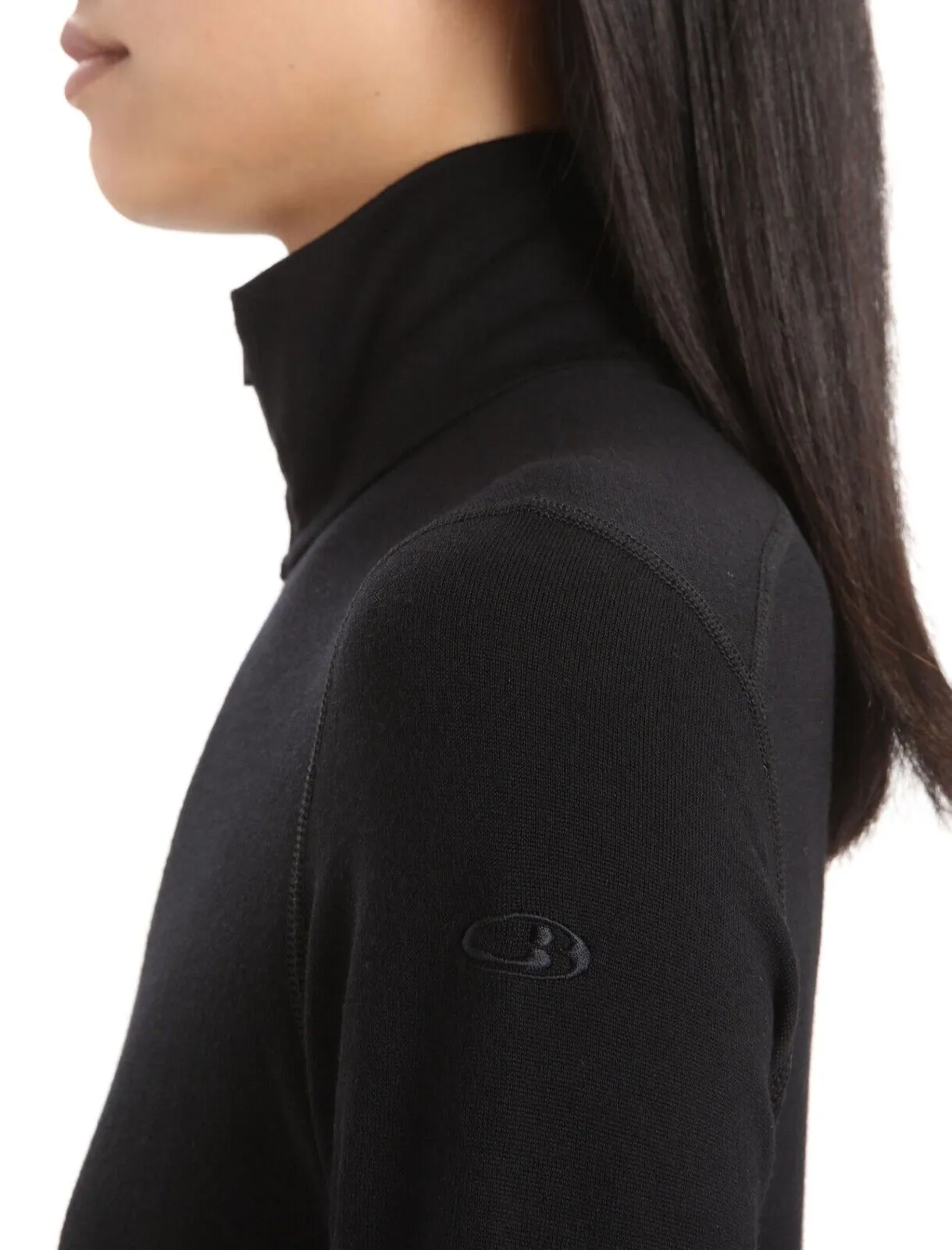 Icebreaker Women's Merino 260 Tech Long Sleeve Half Zip Thermal Top Size: XL