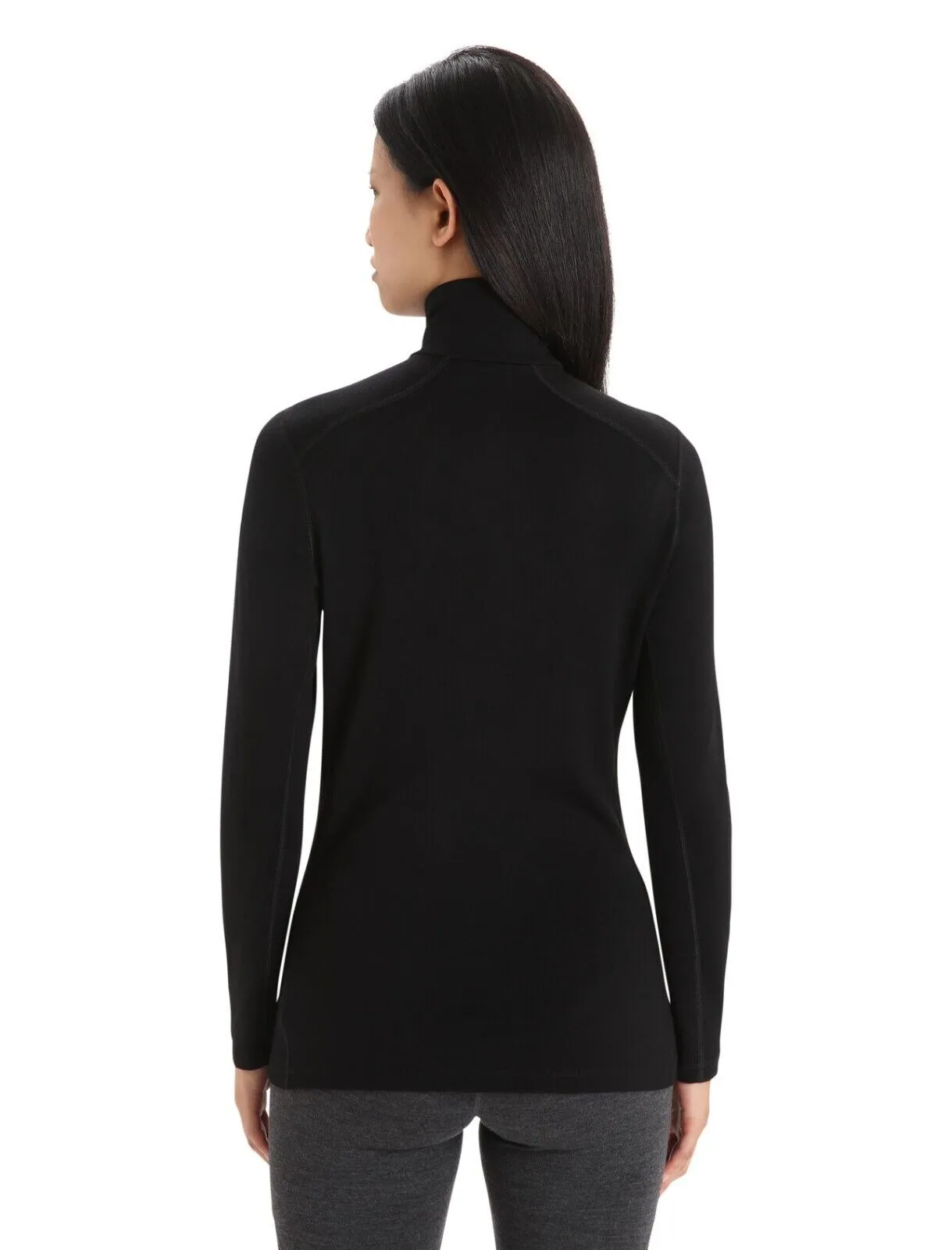 Icebreaker Women's Merino 260 Tech Long Sleeve Half Zip Thermal Top Size: XL