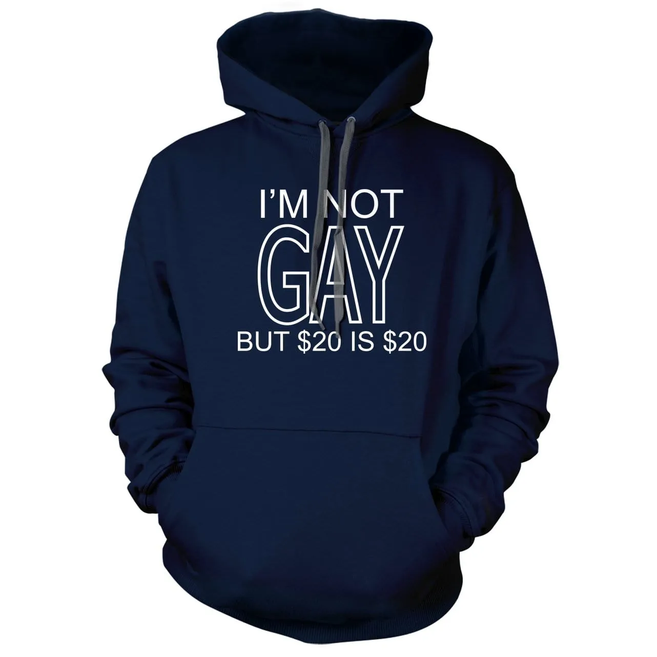 I'm Not Gay But $20 Is $20 Hoodie