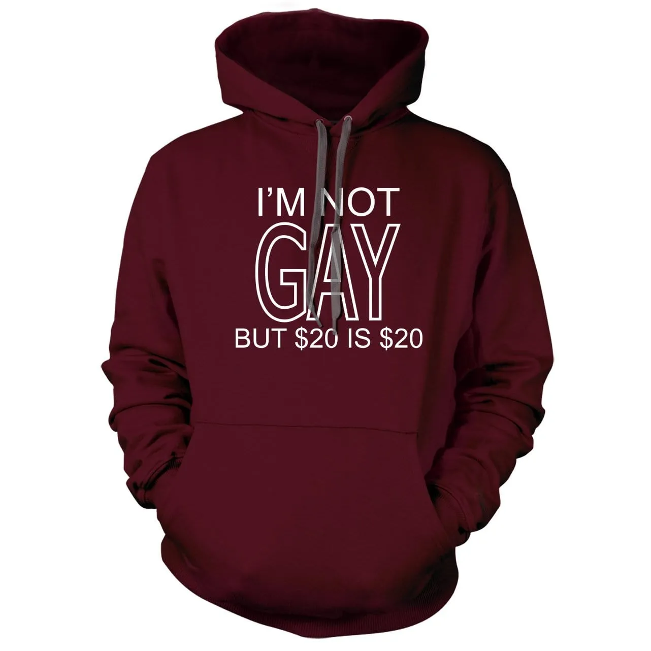 I'm Not Gay But $20 Is $20 Hoodie
