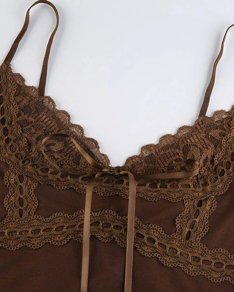 In My Dreams Lace Cami Top