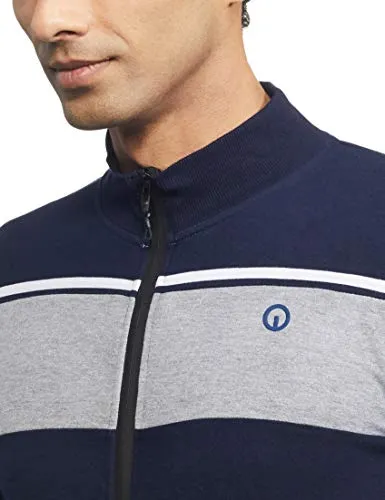 Integriti Men's TRACK SUIT (INT-TS-203-F_NAVY_L)