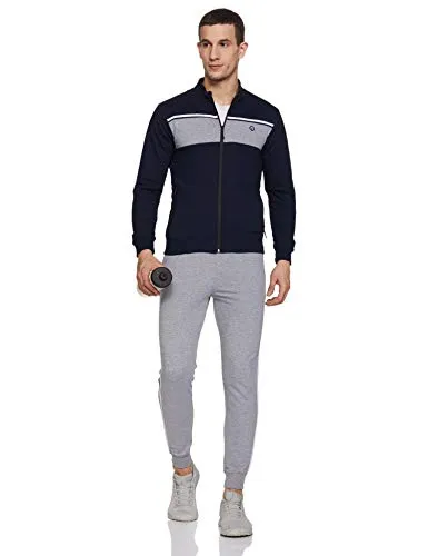 Integriti Men's TRACK SUIT (INT-TS-203-F_NAVY_L)