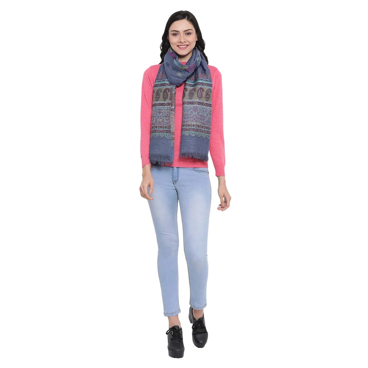 Ismat Jacquard Shawl