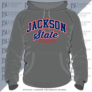 Jackson St. | Univ. ARCH Gray Unisex Hoodies -Z