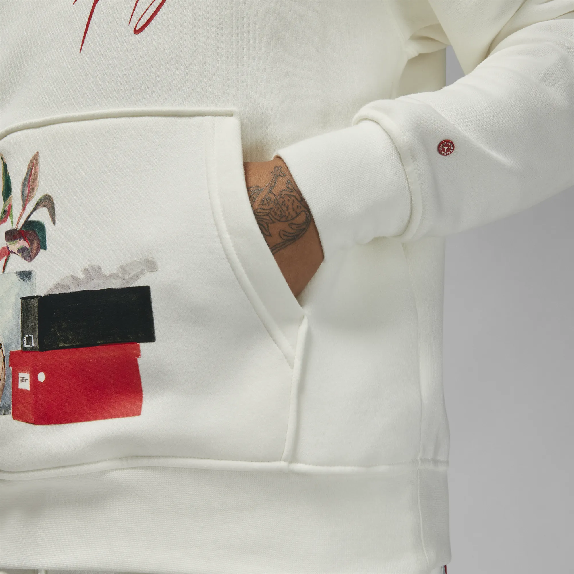 Jordan Artist Series by Jacob Rochester Fleece Hoodie
