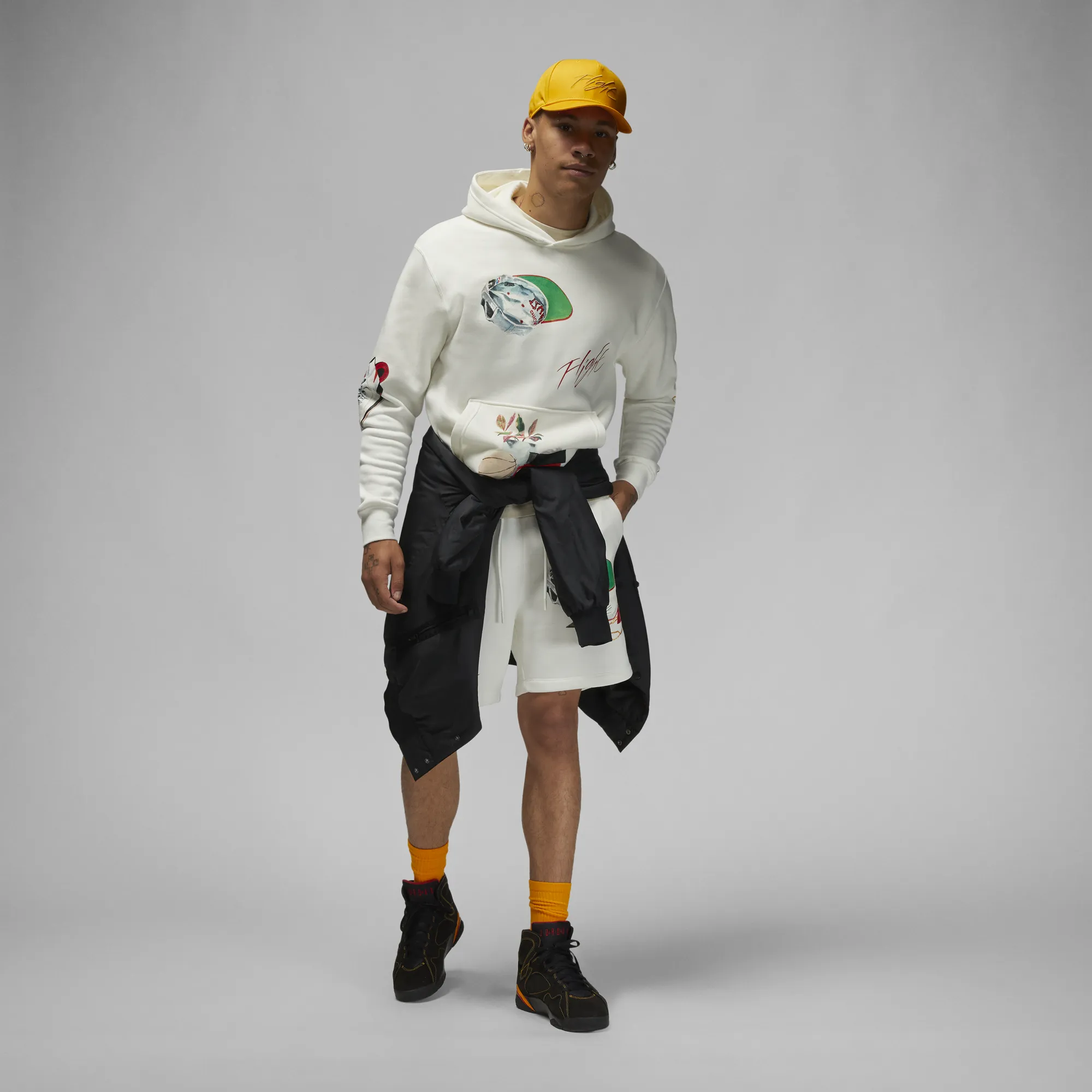 Jordan Artist Series by Jacob Rochester Fleece Hoodie