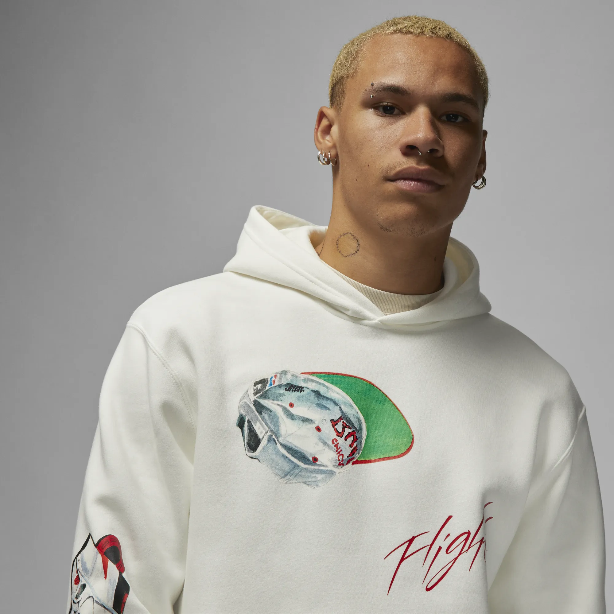 Jordan Artist Series by Jacob Rochester Fleece Hoodie