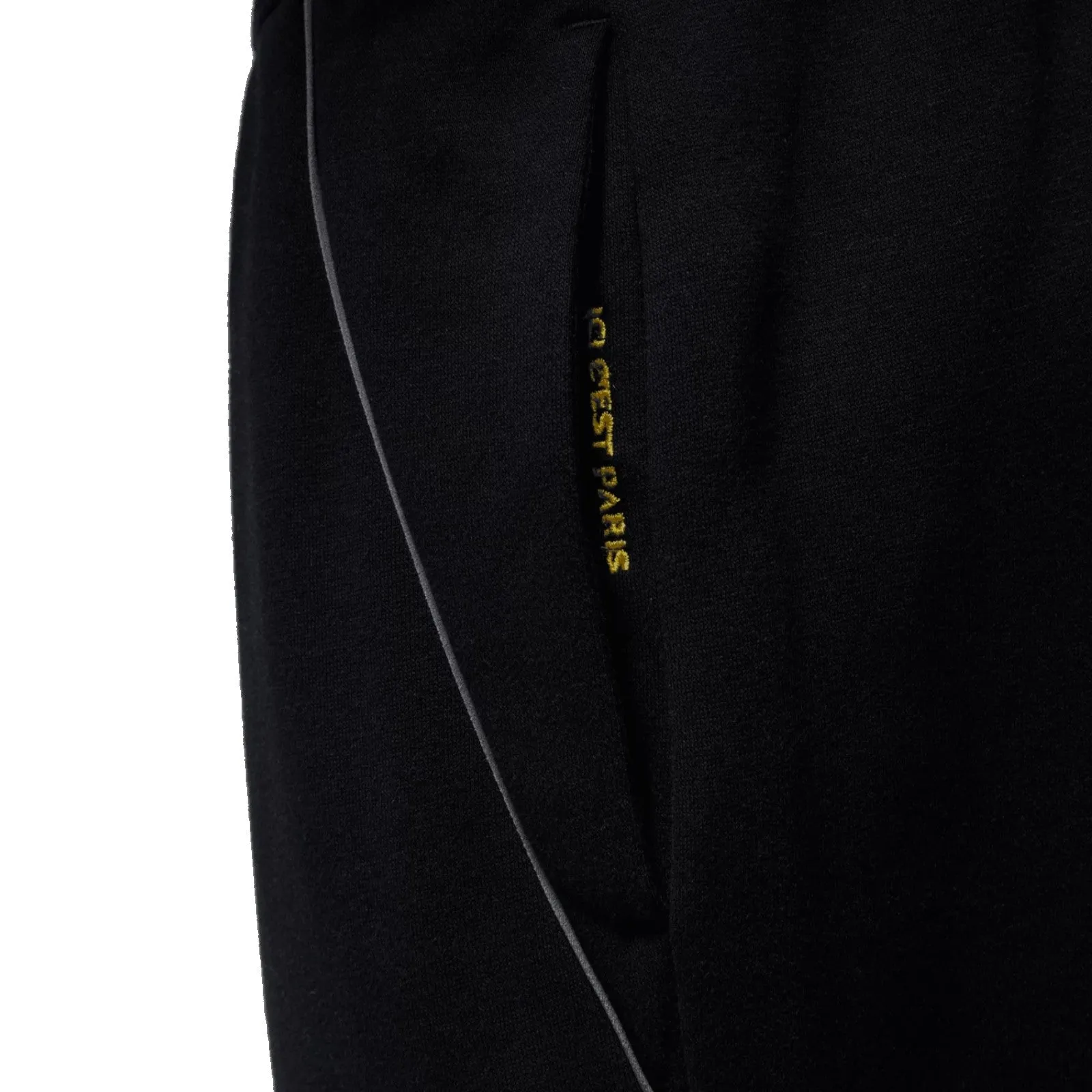 Jordan x PSG Casual Fleece fanwear presentation tracksuit 2023 black - Jordan