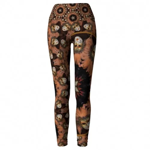 Joviality - Venice World Tour Masquerade Yoga Leggings