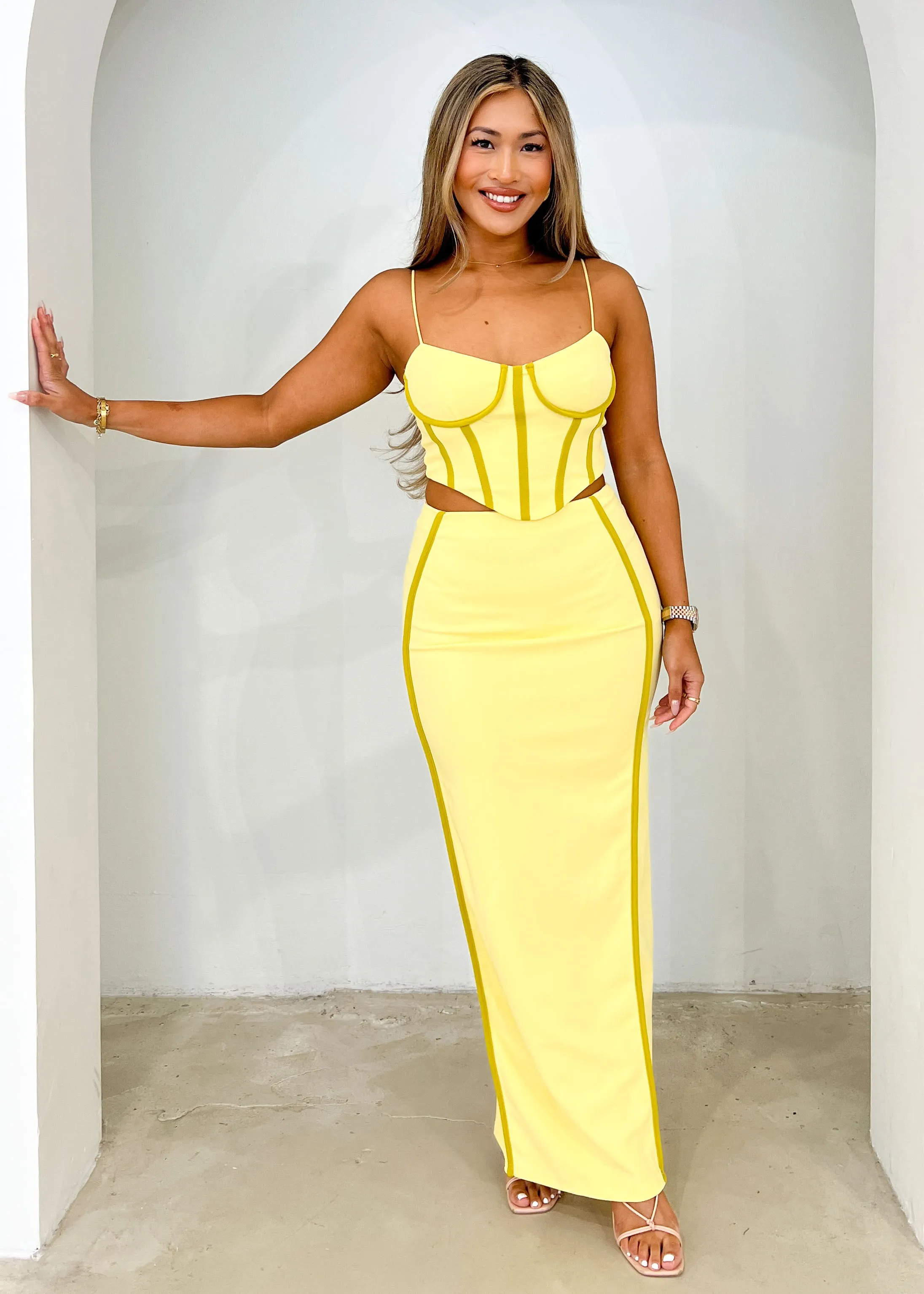 Karlaa Crop - Lemon