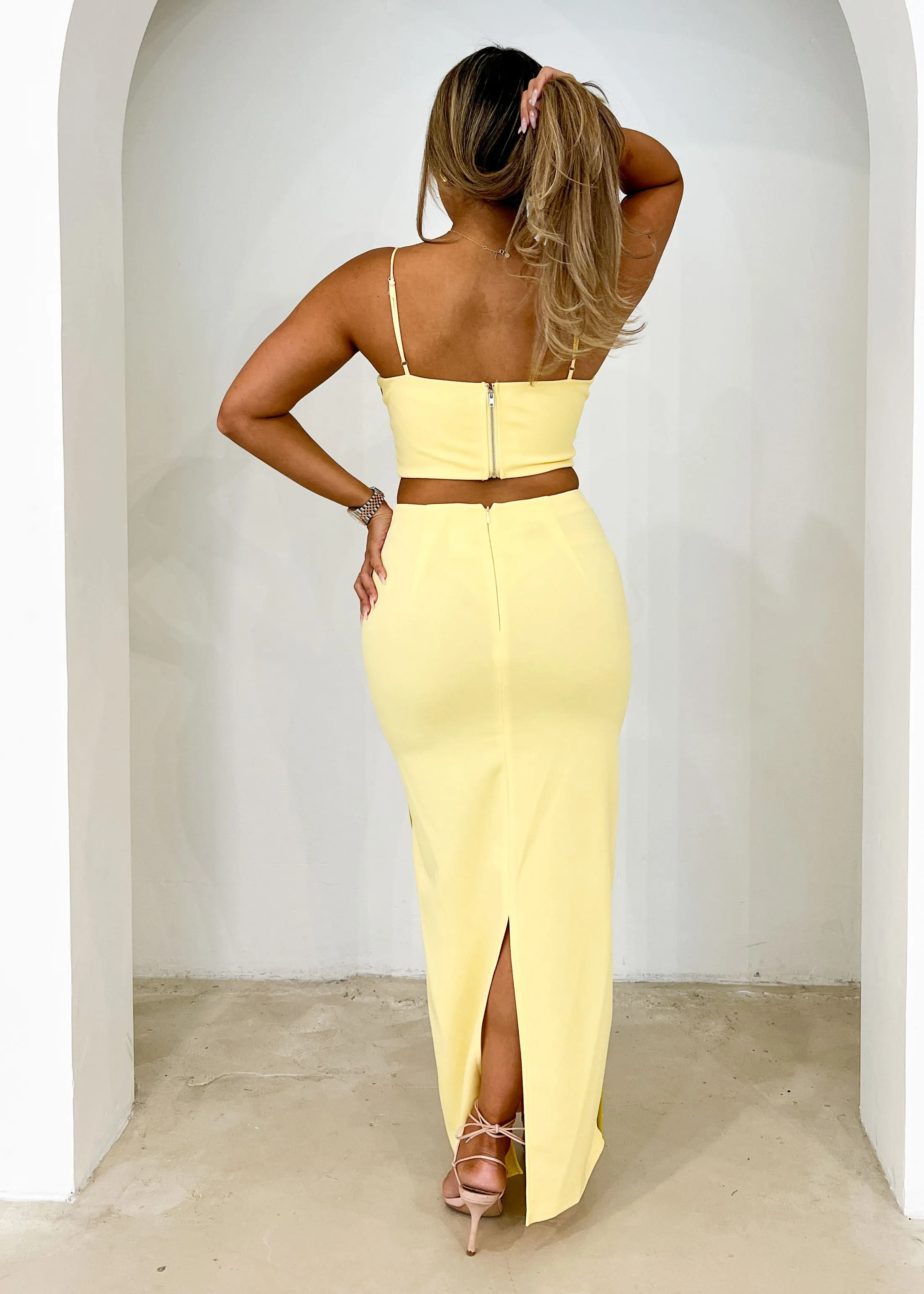 Karlaa Crop - Lemon