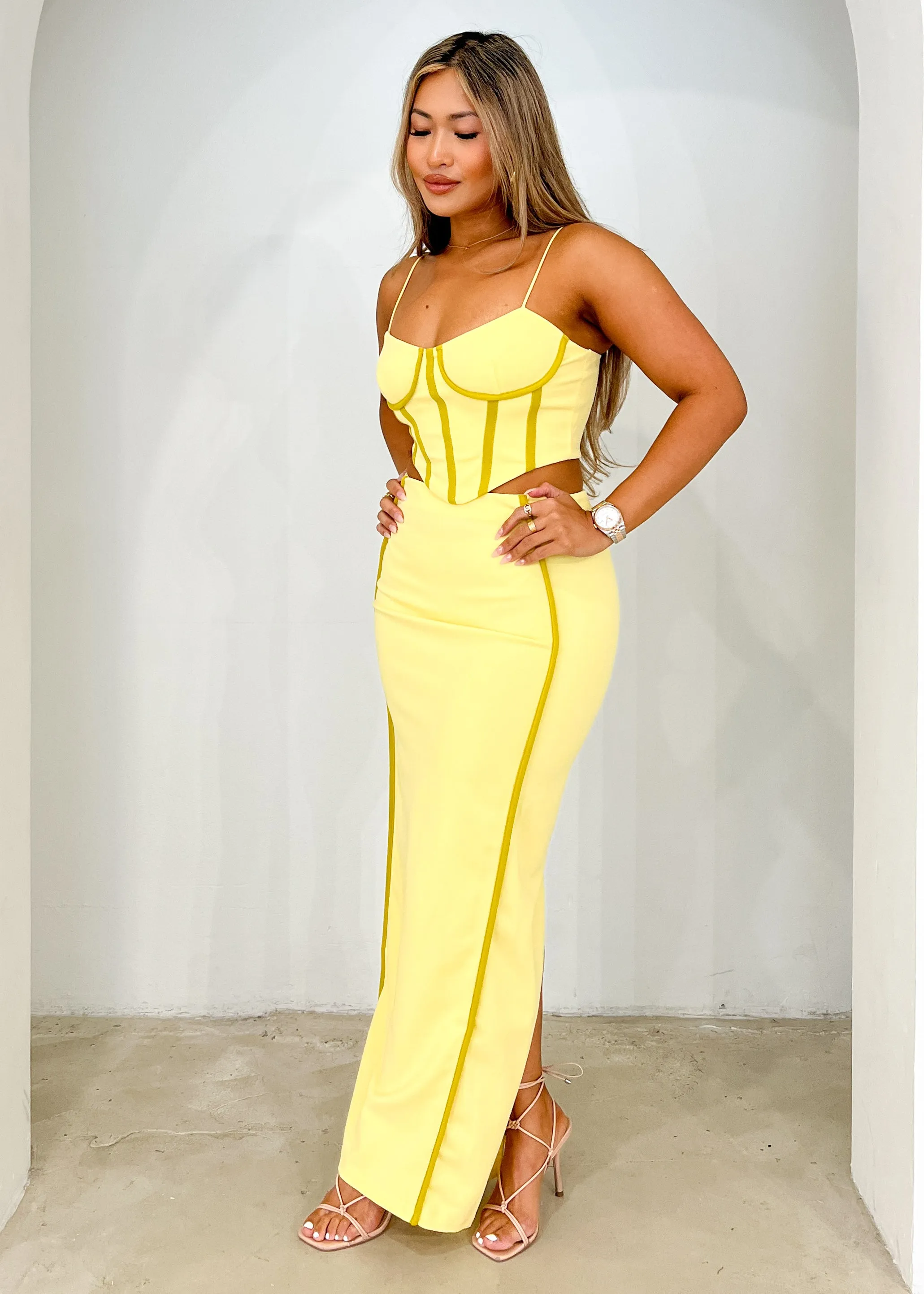 Karlaa Crop - Lemon