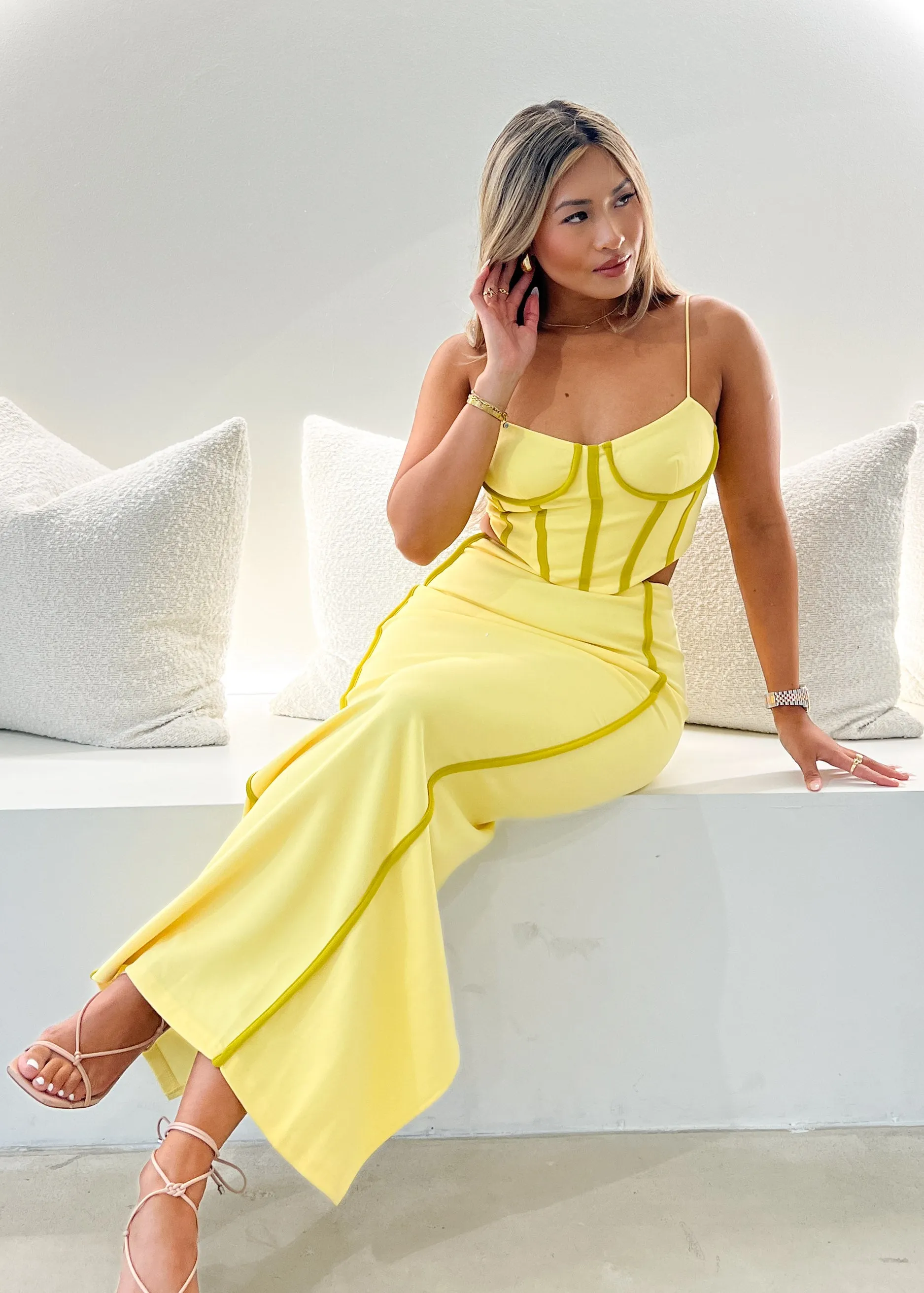 Karlaa Crop - Lemon