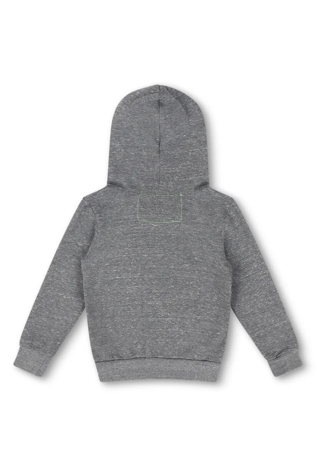KID'S 5 STRIPE HOODIE - HEATHER GREY