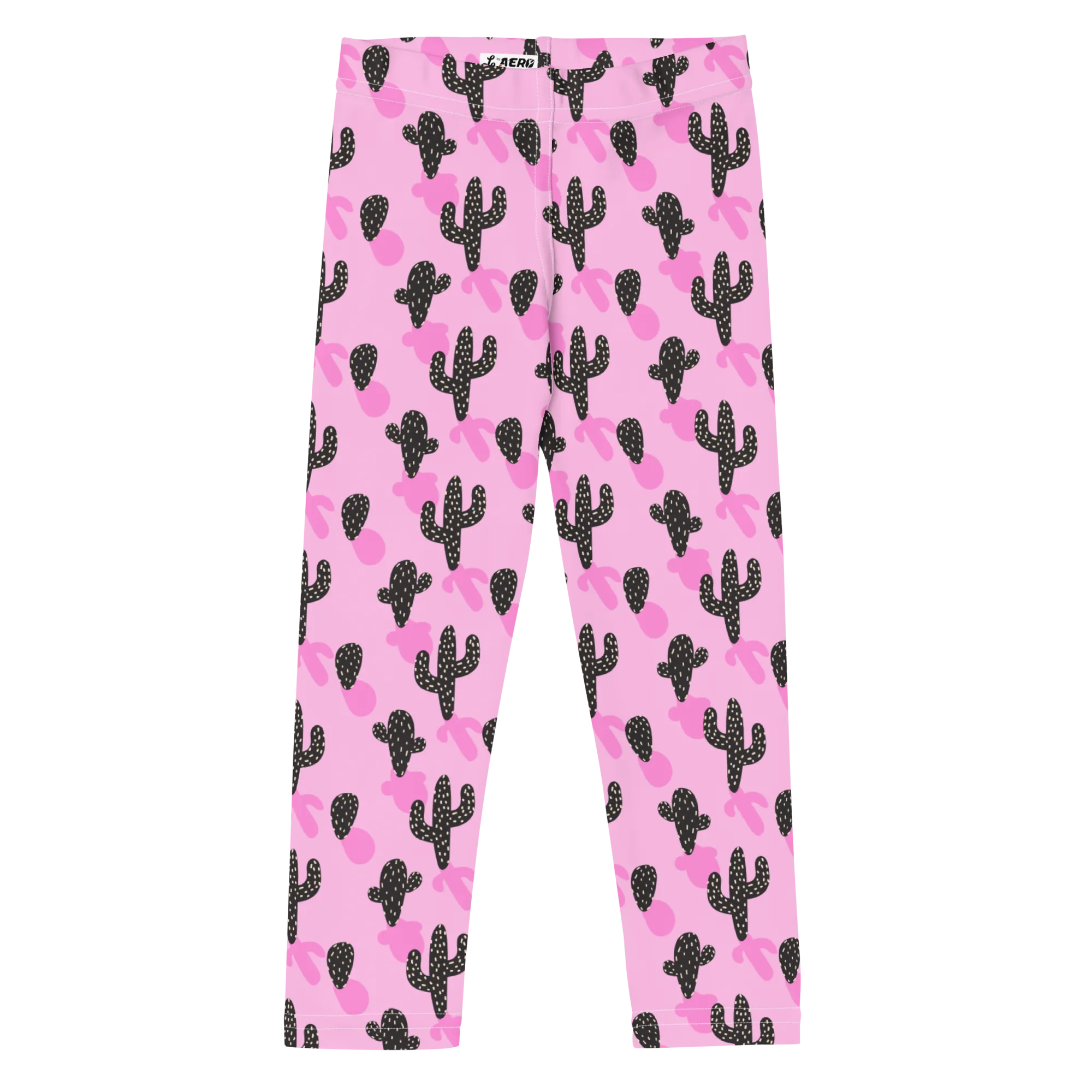 Kids/Youth Pink Cactus Leggings