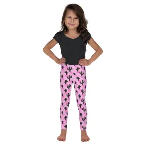 Kids/Youth Pink Cactus Leggings