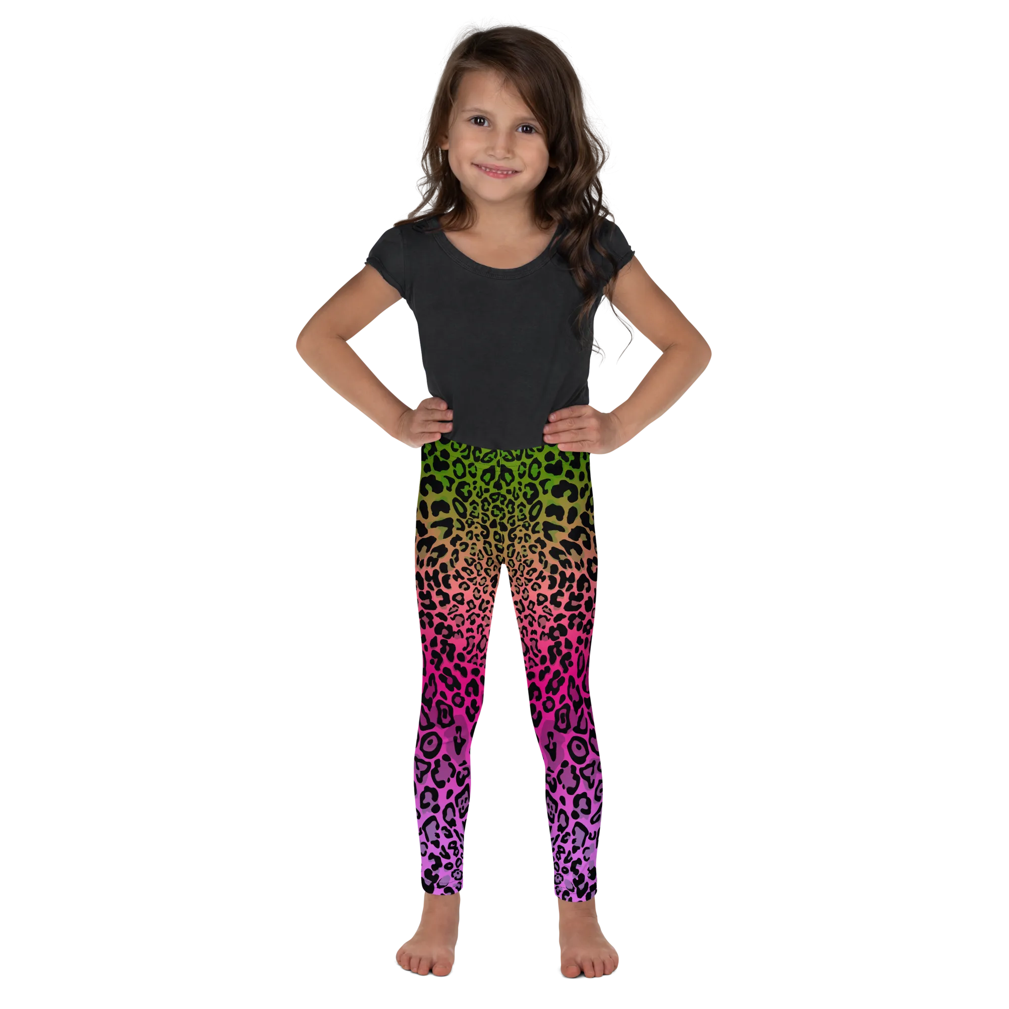 Kids/Youth Rainbow Animal Print Leggings