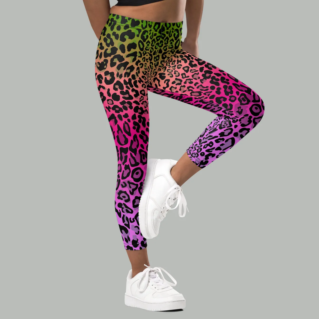 Kids/Youth Rainbow Animal Print Leggings