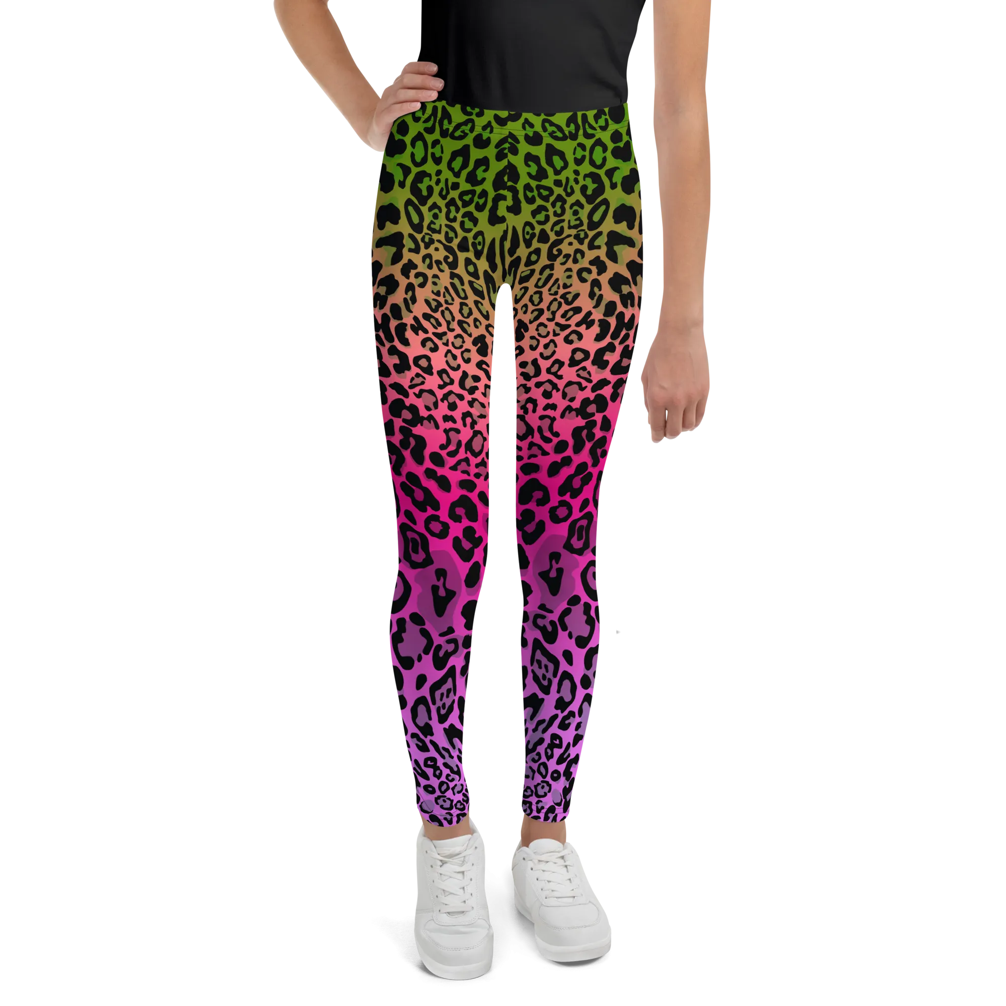 Kids/Youth Rainbow Animal Print Leggings