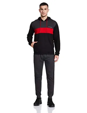KILLER Track Suit,KJ-TS-F-102 R/L BKAM,Black,M, black/anthra melange