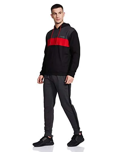 KILLER Track Suit,KJ-TS-F-102 R/L BKAM,Black,M, black/anthra melange