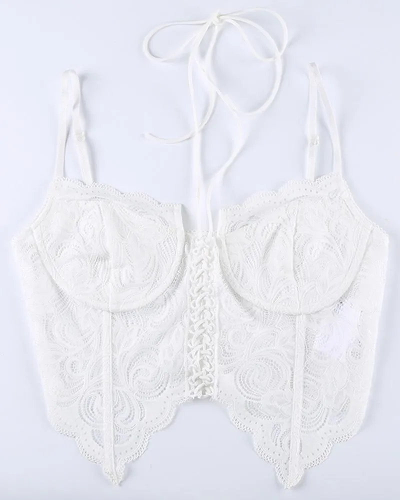 Kinecrest Lace Corset Top