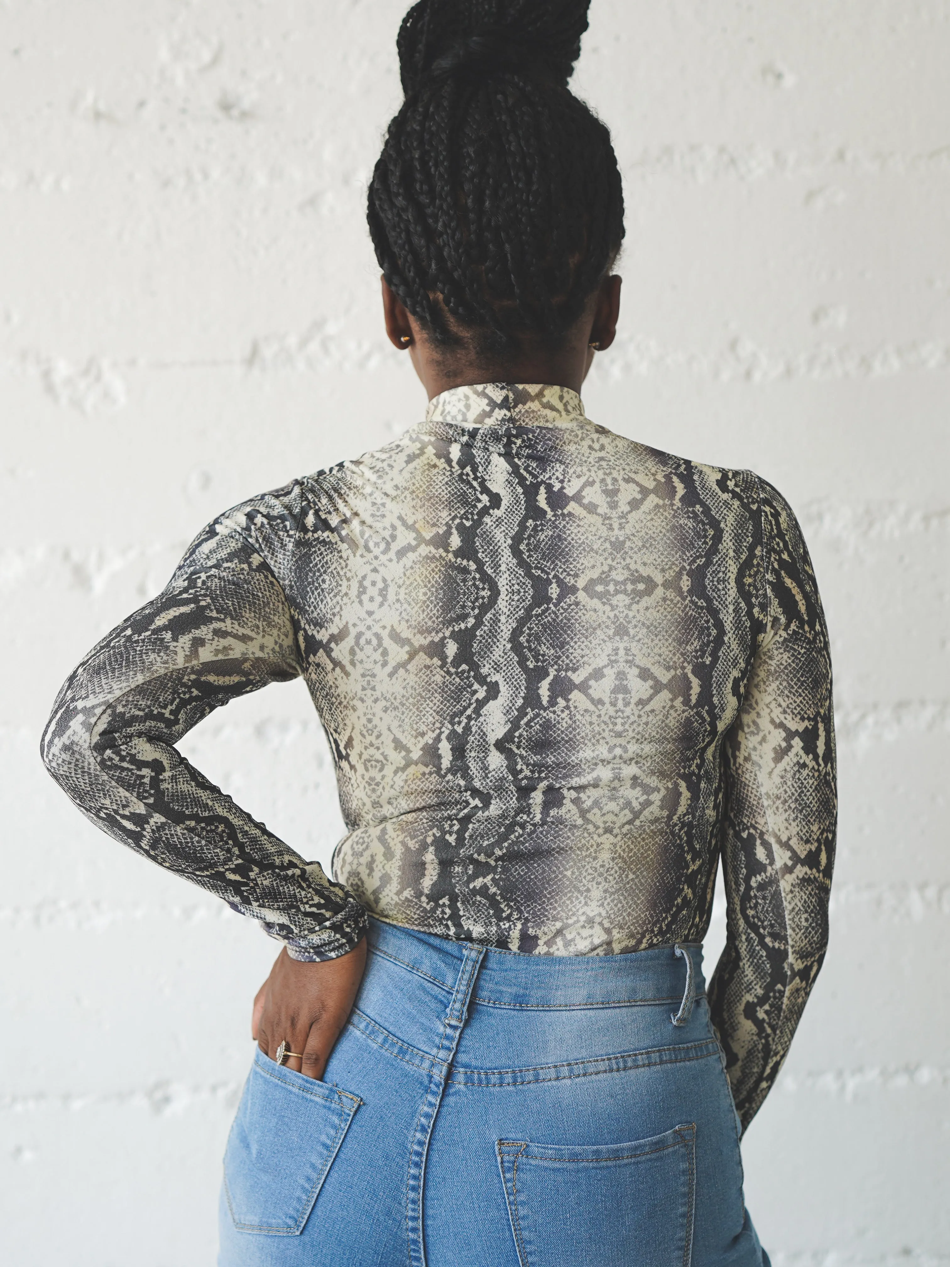 Kissed By Python Bodysuit