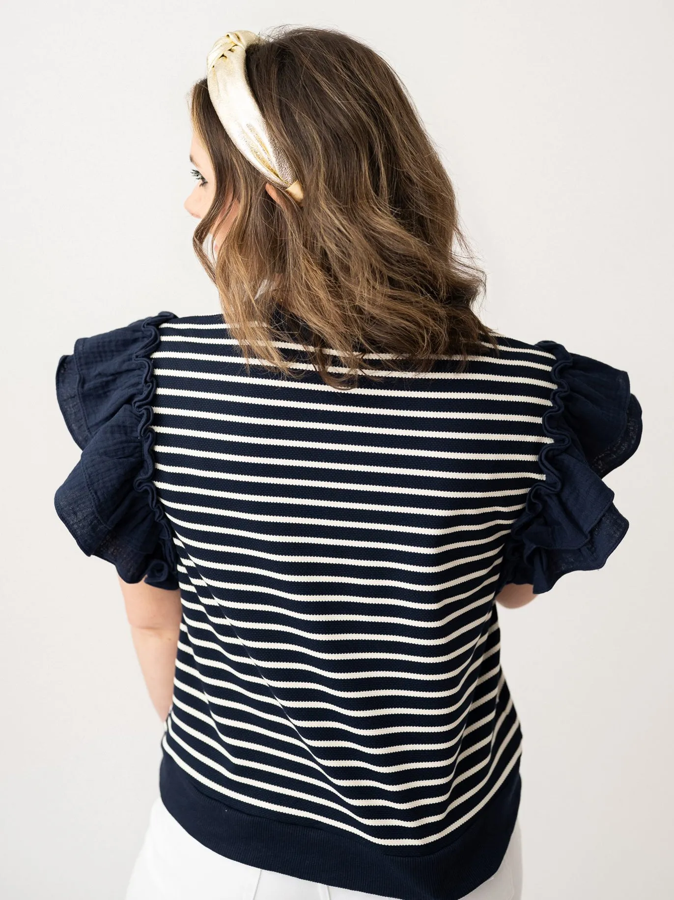 Know the Ropes Flutter Blouse