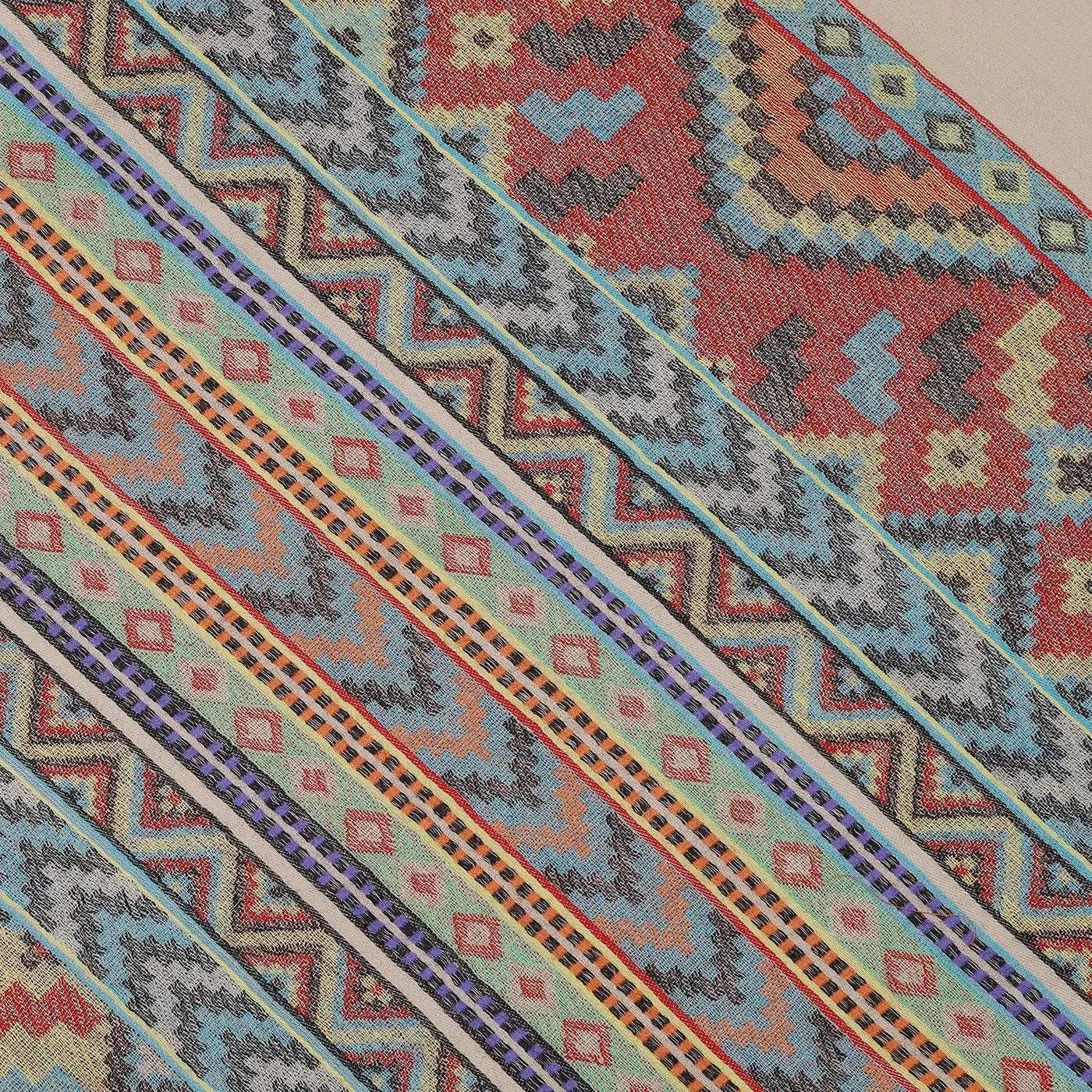 Kullu Jacquard Woolen Shawl