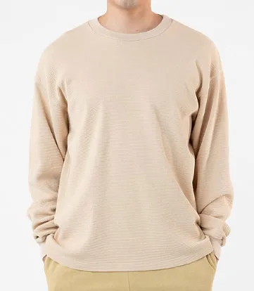LA Apparel Heavy Thermal Crew Neck