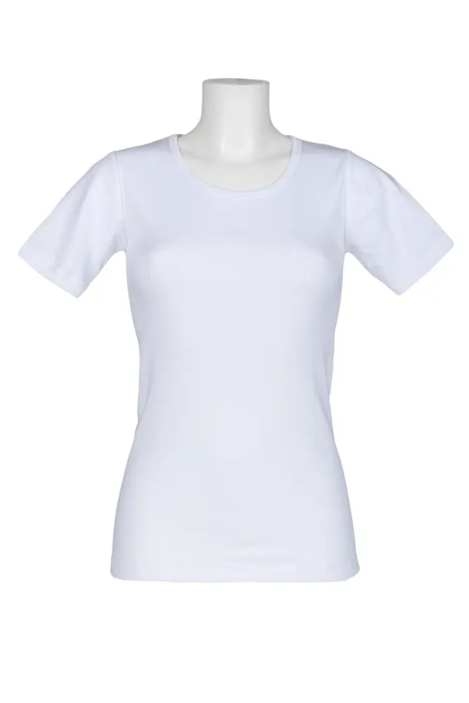 Ladies 1 Pack Heat Holders 0.45 Tog Short Sleeve Vest