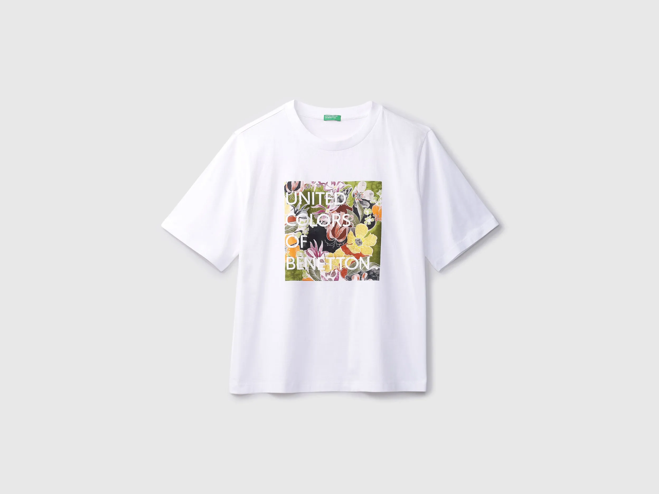 Ladies Round Neck Printed T-Shirt