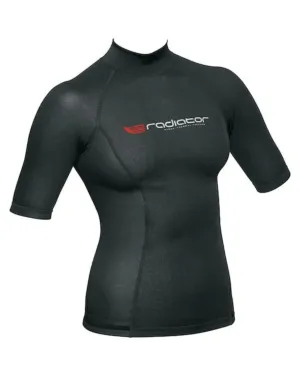 Ladies Short Sleeve Vest -  Black I Black 10