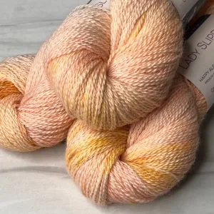 Lady Slipper Fingering Weight Yarn | Here Comes the Sun