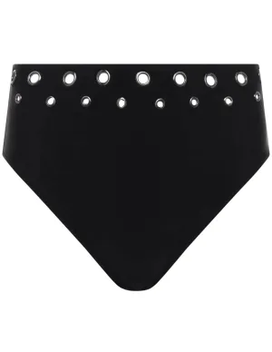 L'Agence Vanessa Grommet High Waist Bikini Bottom