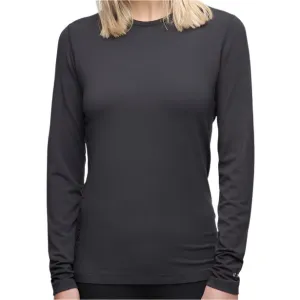 LE BENT Core Midweight Crew thermal top - Womens - Dark Cloud