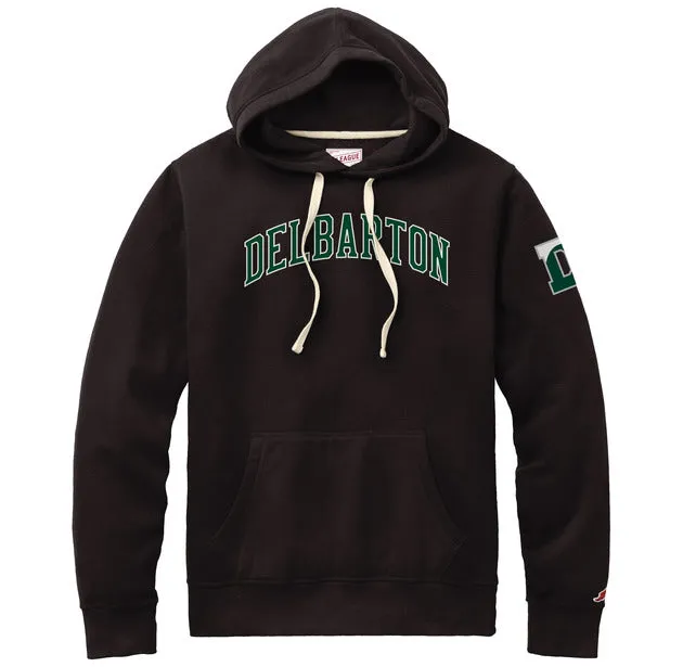 League Stadium Hoodie Delbarton (Chest) DWave (Arm) - Black