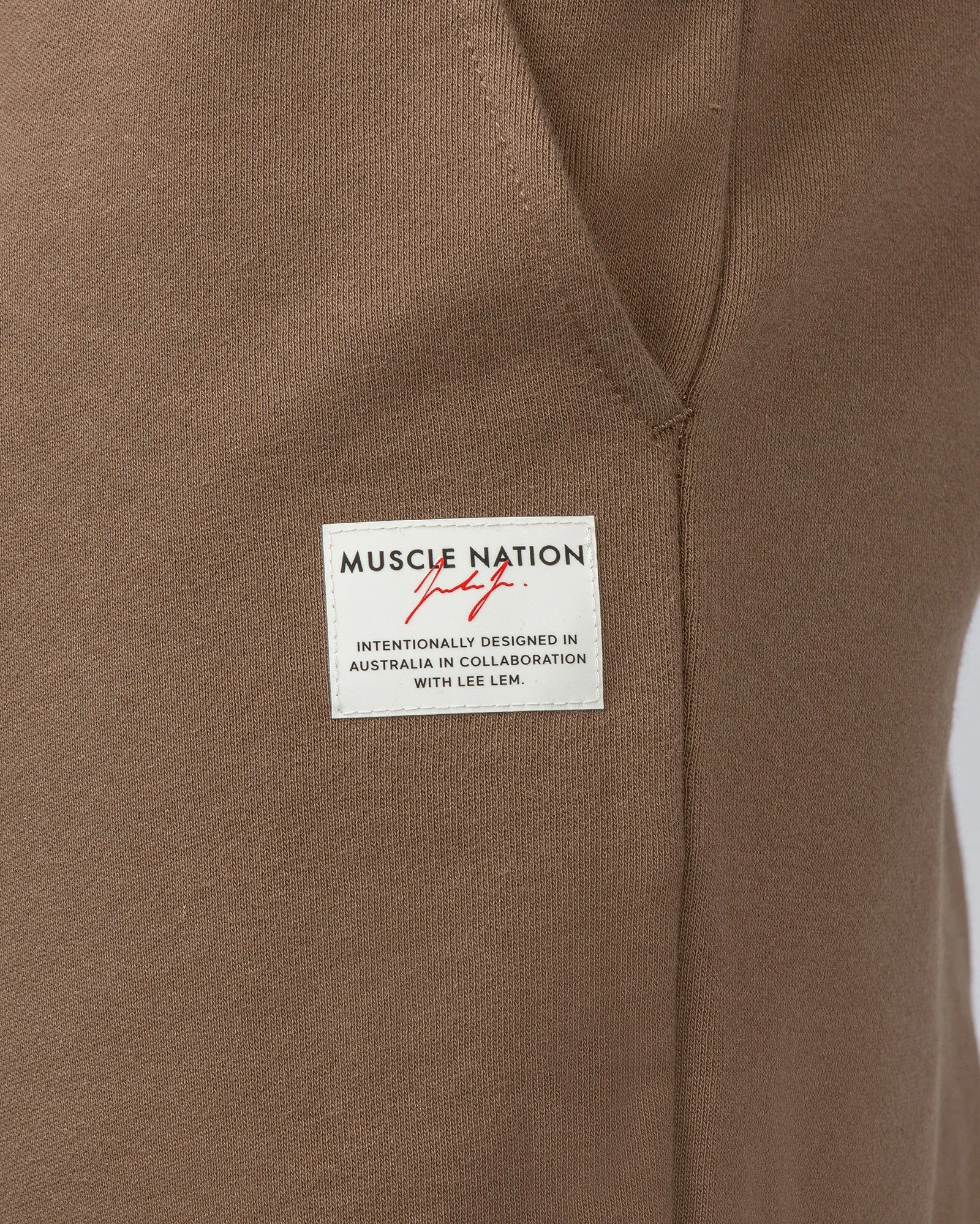 Lee Lem Track Pants - Washed Hazelnut