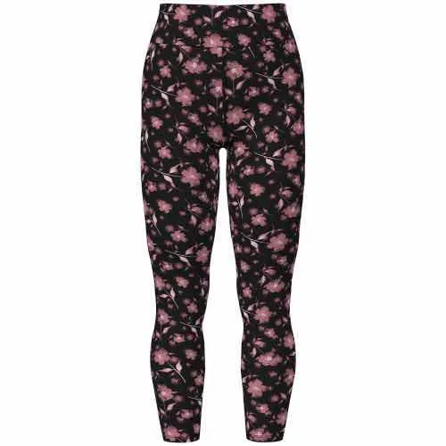 Leggings - Black Mauve Floral