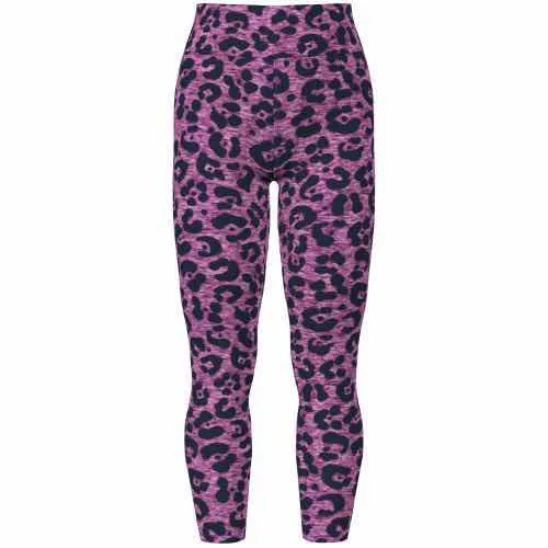Leggings - Purple Black Heather Cheetah