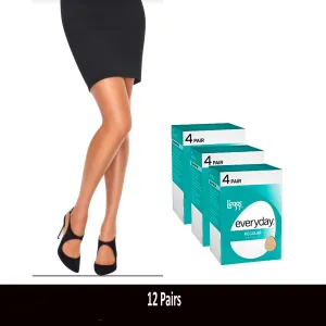 L'eggs Women`s Set of 3 L`eggs Everyday Regular ST - Best-Seller