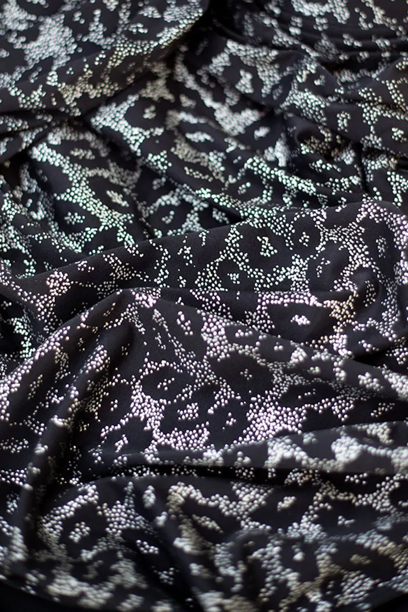 Leopard Foil Colette Bandeau One Piece Swimsuit
