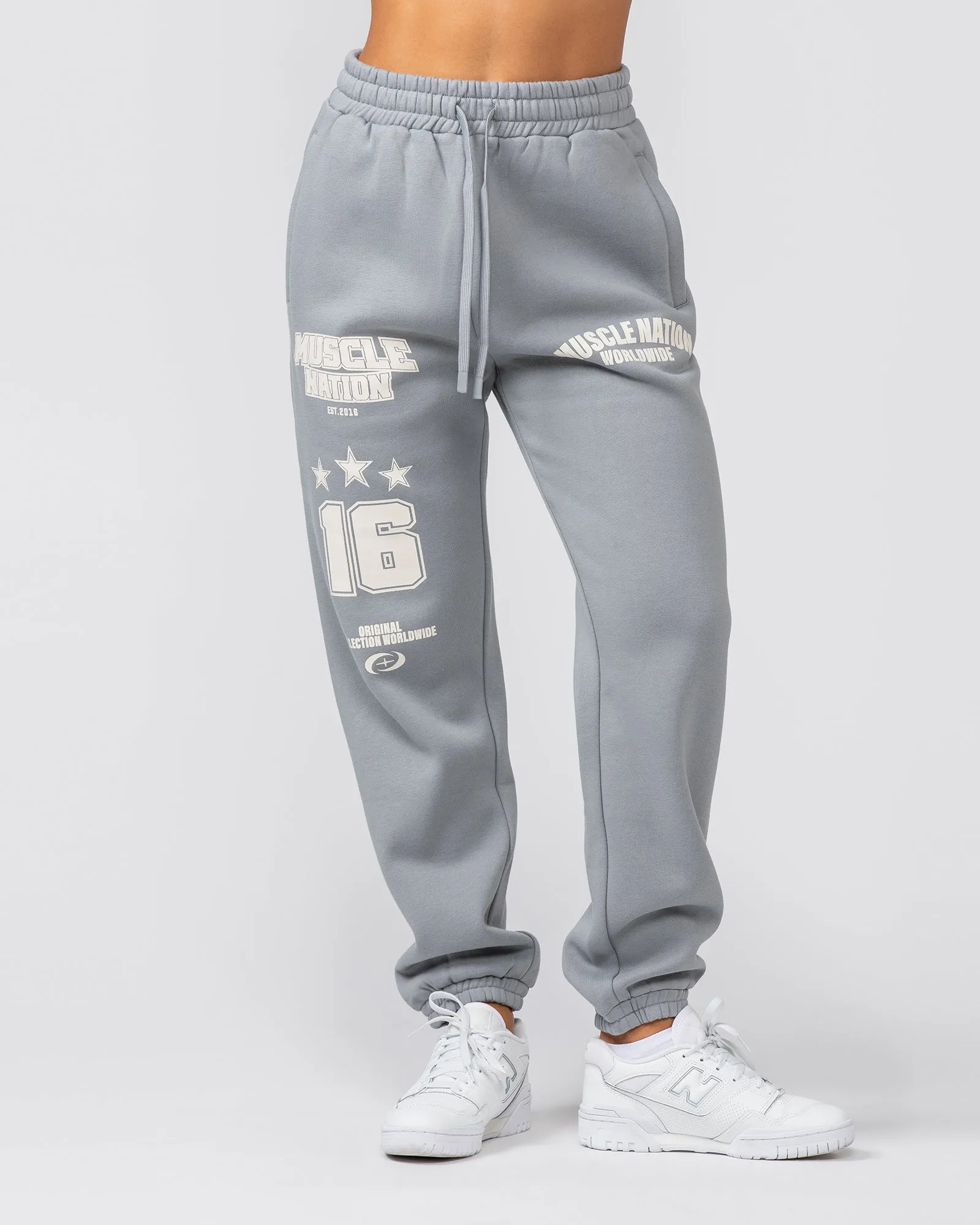Lifting Trackies - Jet Grey