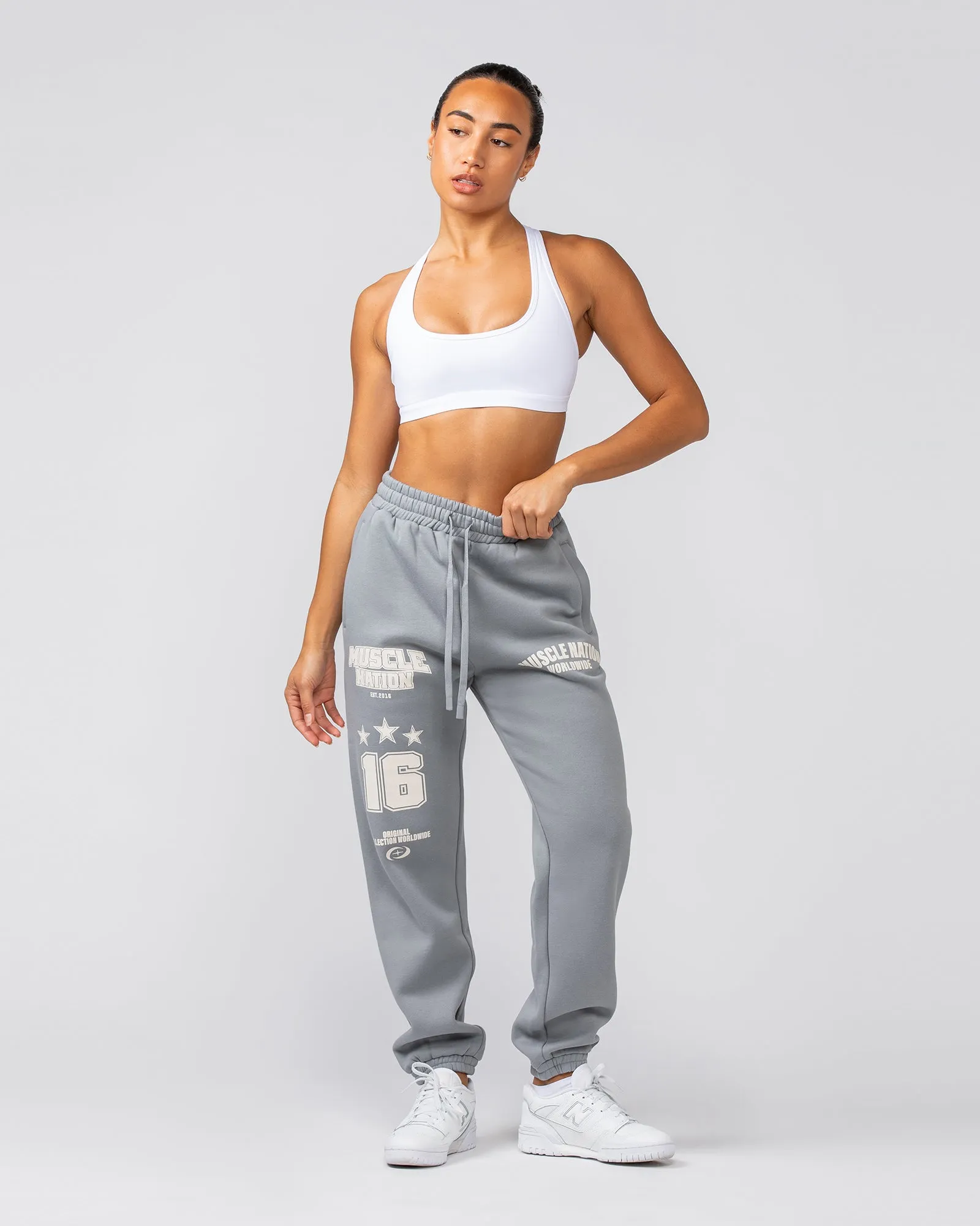 Lifting Trackies - Jet Grey